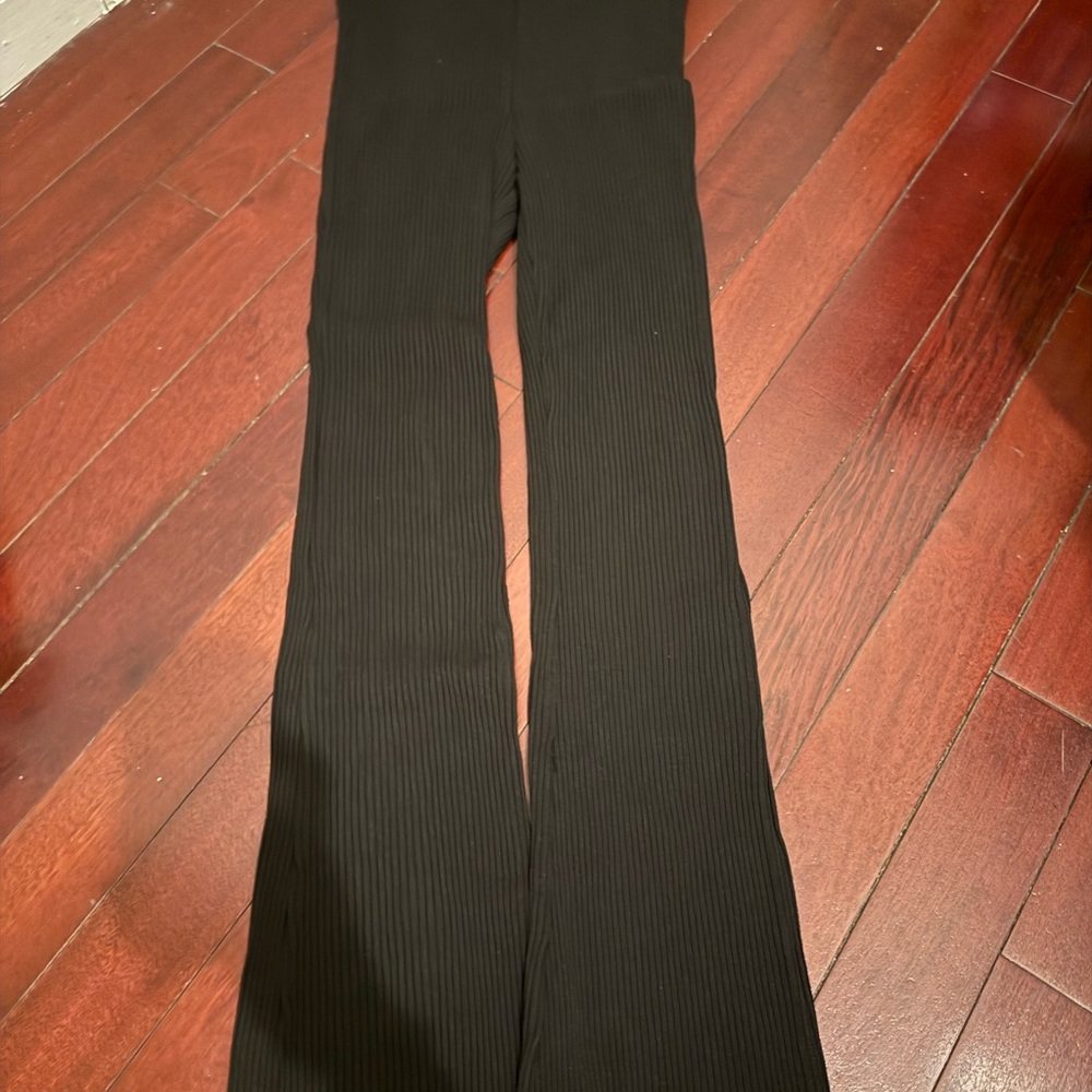 H&M Black Flare Pants Boot Cut Style